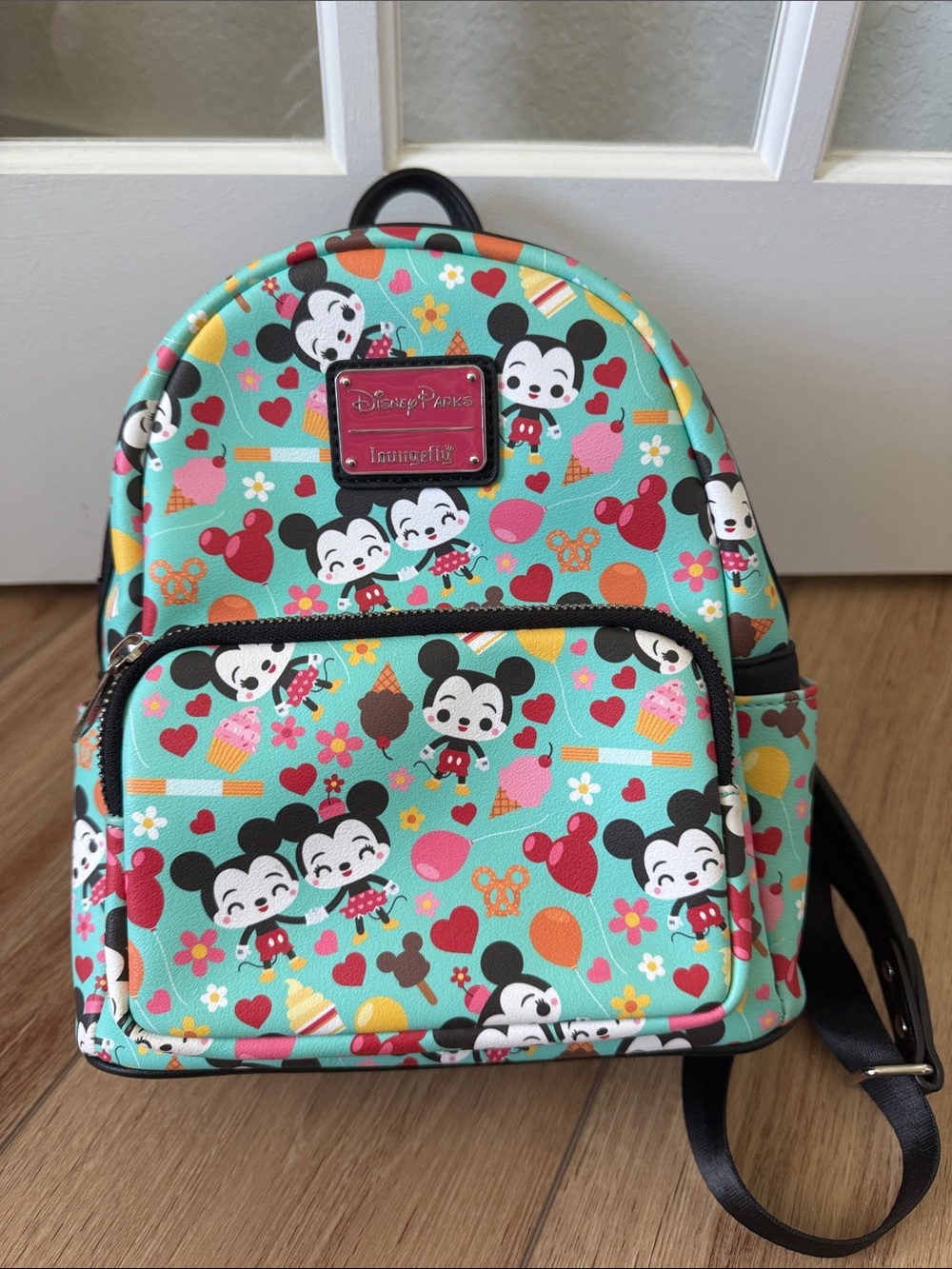 Loungefly Mint Mickey & Friends Mini Backpack